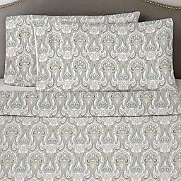 Pointehaven 170 GSM Twin XL Sheet Set in Paisley