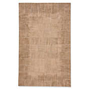 Capel Rugs Butte Brushed Blocks Leather Area Rug