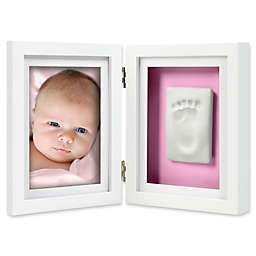 Pearhead® Babyprints 4-Inch x 6-Inch Desk Photo Frame in White
