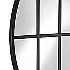 Alternate image 3 for Forest Gate 40-Inch Round Beveled Window Mirror