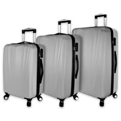 elite luggage hardside spinner