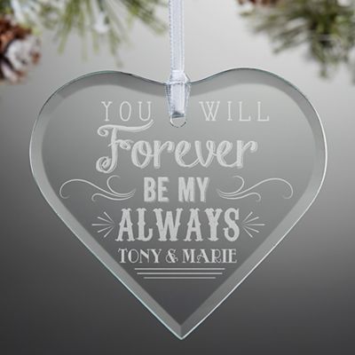 love christmas ornament