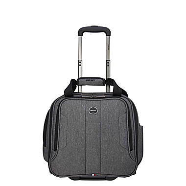 DELSEY PARIS Depart 2.0 Underseat Luggage in Heather Grey. View a larger version of this product image.