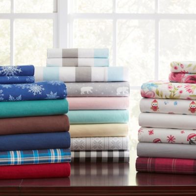 kids flannel sheet sets