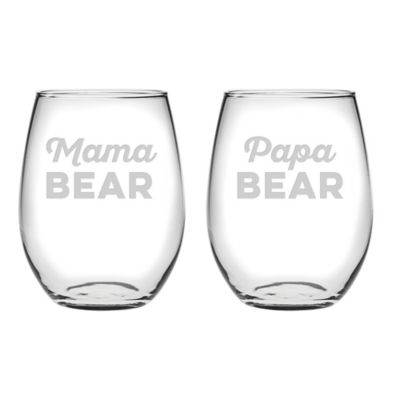 mama wine glass