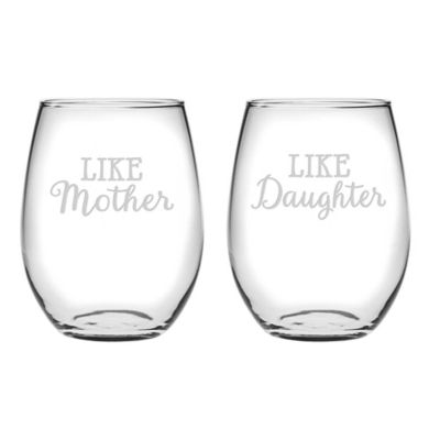 daughter wine glass