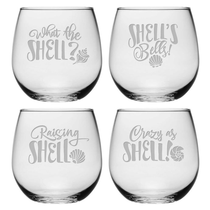 bed bath beyond stemless wine glasses