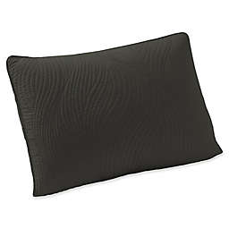 Brielle Stream King Pillow Shams in Dark Grey (Set of 2)