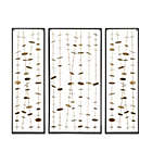 Alternate image 0 for Madison Park Clement 3-Piece Metal Wall Art