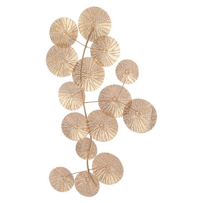 Zuo Modern Multi Petals Wall Decor In Gold Bed Bath Beyond