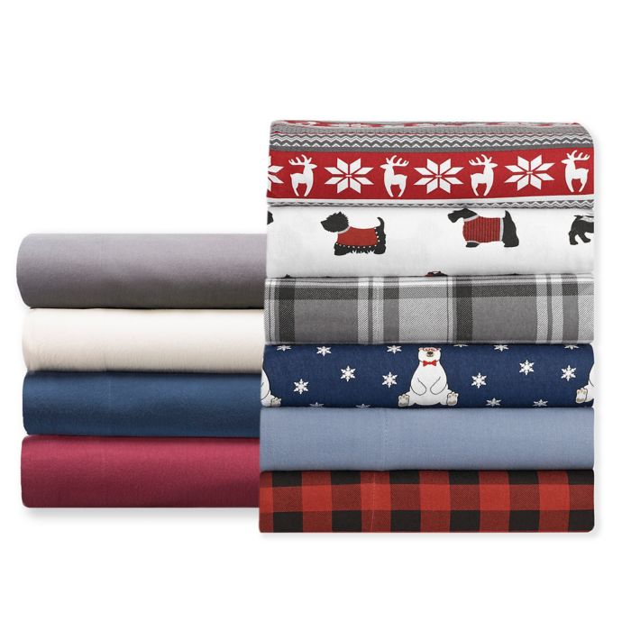 Winter Nights Flannel Sheet Set Bed Bath Beyond