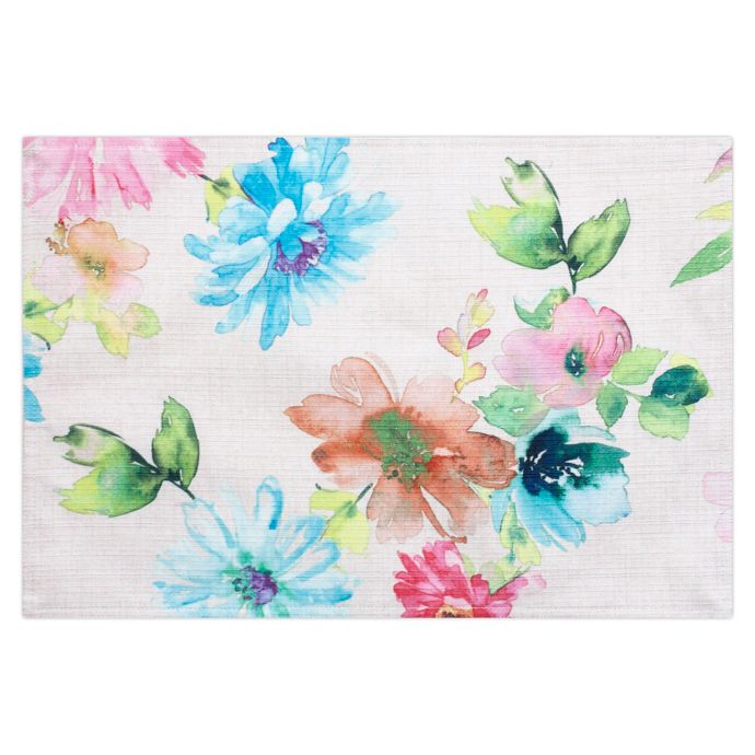 Bardwil Linens Floral Garden Placemat | Bed Bath and Beyond Canada