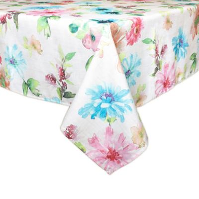 floral tablecloth