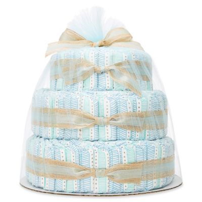 honest baby diaper cake