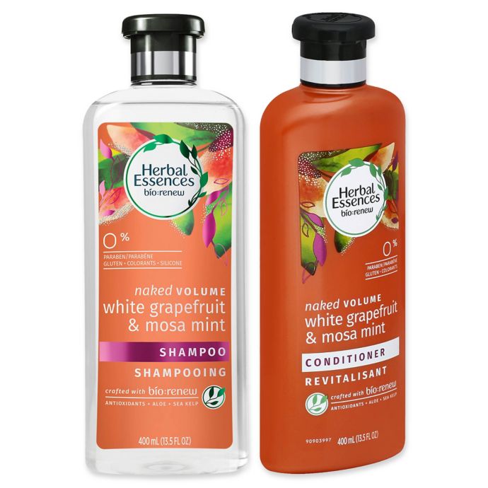 Clairiol Herbal Essences Naked Volume White Grapefruit And Mosa
