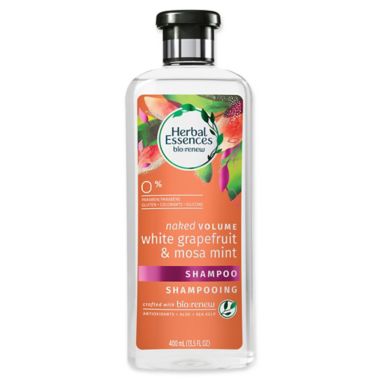 Clairiol&reg; Herbal Essences 13.5 fl. oz. Naked Volume White Grapefruit and Mosa Mint Shampoo. View a larger version of this product image.