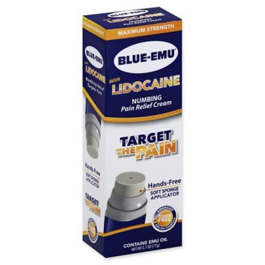 Blue-Emu&reg; 2.7 oz. Maximum Arthritis Pain Relief Cream with Lidocaine. View a larger version of this product image.