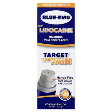 Blue-Emu&reg; 2.7 oz. Maximum Arthritis Pain Relief Cream with Lidocaine. View a larger version of this product image.
