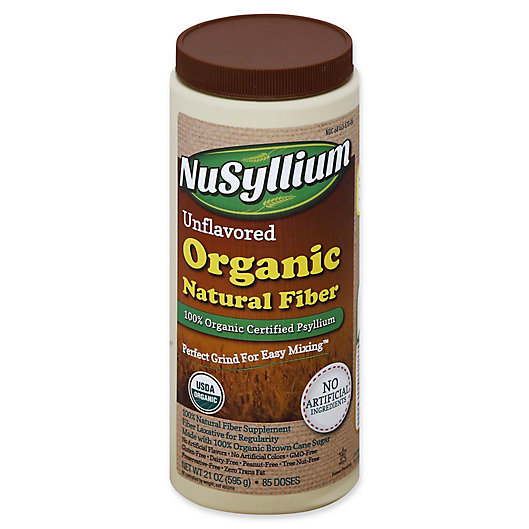 Alternate image 1 for NuSyllium 21 oz. Unflavored Natural Organic Fiber