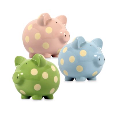 4 section piggy bank