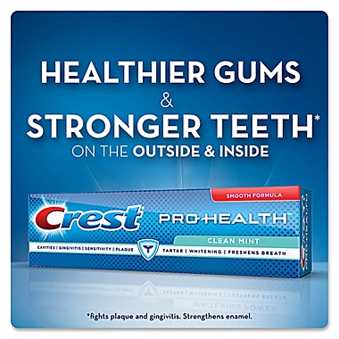 Crest&reg; ProHealth&trade; 6.3 oz. Clean Mint Toothpaste. View a larger version of this product image.