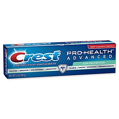 Crest&reg; ProHealth&trade; 5.1 oz. Advanced Gum Protection Fluoride Toothpaste. View a larger version of this product image.