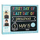 Alternate image 2 for Pearhead First and Last Day Photo Background Chalkboard Signs (Set of 2)