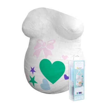 Pearhead&reg; Belly Cast Decorating Kit. View a larger version of this product image.