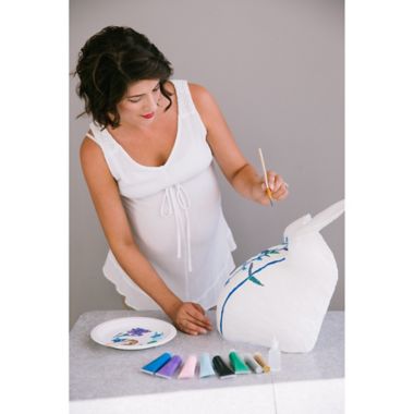 Pearhead&reg; Belly Cast Decorating Kit. View a larger version of this product image.