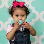 Alternate image 2 for The Teething Egg&trade; Teether in Mint Green