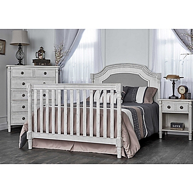 evolur&trade; Julienne 5-in-1 Convertible Crib in Antique Grey Mist. View a larger version of this product image.