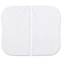 HALO® Bassinest® Twin Sleeper Cotton Fitted Sheets in White (Set of 2)