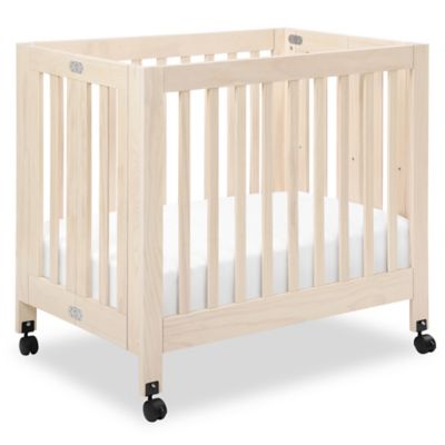 babyletto origami mini crib dimensions