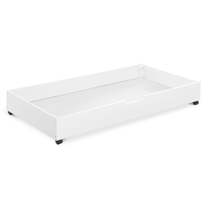 Carter S By Davinci Under Crib Trundle In White Bed Bath Beyond