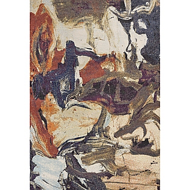 KAS Mediterra 7-Foot 10-Inch x 10-Foot 10-Inch Multi Brushstrokes Area Rug. View a larger version of this product image.