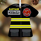 Alternate image 0 for Firefighter Uniform 1-Sided Christmas Ornament