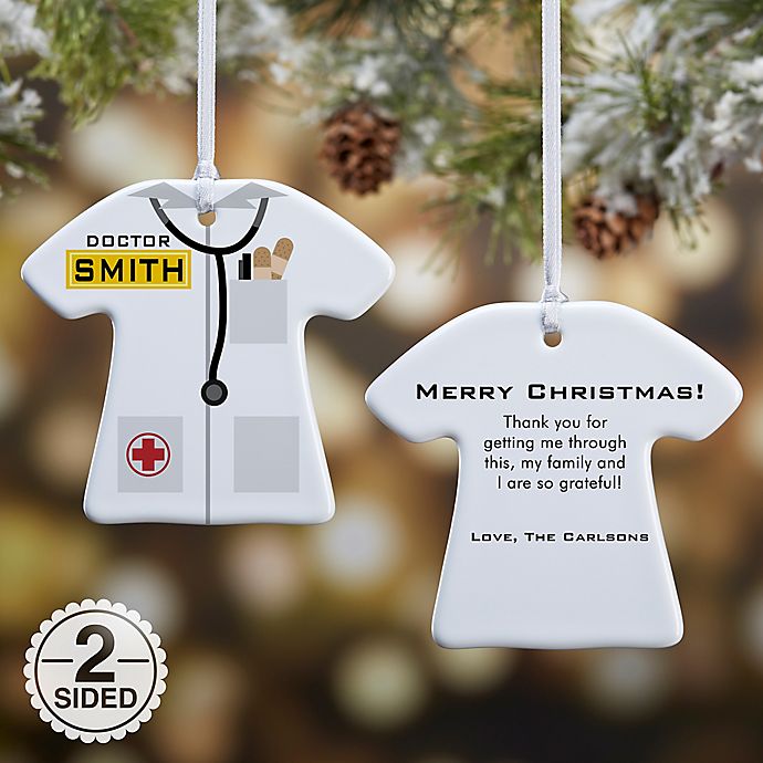 Alternate image 1 for Medical Uniform Christmas Ornament Collection
