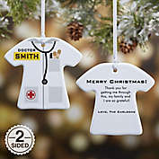 Medical Uniform 2-Sided Christmas Ornament