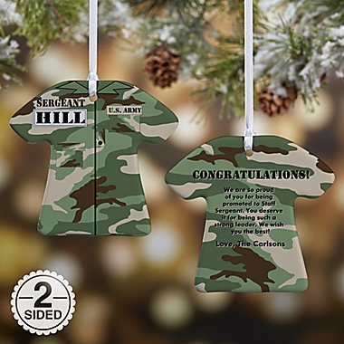 Army Uniform Christmas Ornament Collection. View a larger version of this product image.