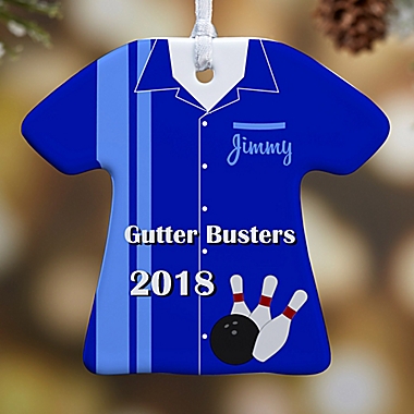 Bowling T-Shirt Christmas Ornament Collection. View a larger version of this product image.