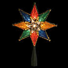 Alternate image 1 for Northlight 8-Inch Multicolor Lighted Christmas Tree Topper with Clear Lights