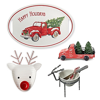 Mud Pie&reg; Circa Christmas Serveware Collection. View a larger version of this product image.