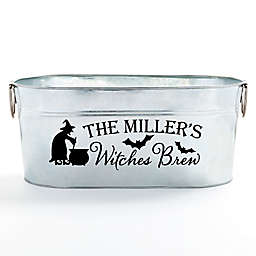 Witch's Brew Beverage Tub in Silver