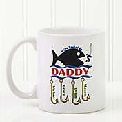 Hooked on You 11 oz. Coffee Mug in White