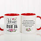 Alternate image 0 for &quot;Home Is Where Mom Is&quot; 11 oz. Coffee Mug in Red
