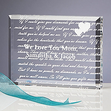 Dear Mom Poem Keepsake. View a larger version of this product image.