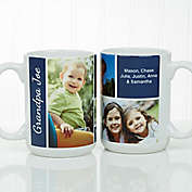 Family Love Photo 15 oz. Coffee Mug