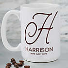 Alternate image 0 for Initial Accent 15 oz. Coffee Mug