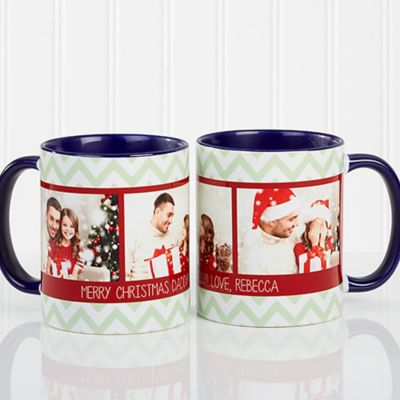 Picture Perfect Christmas 11 oz. Photo Mug in White