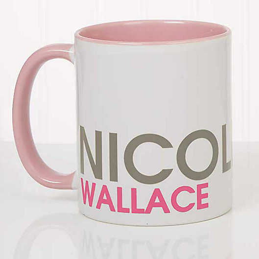 Vanessa Name & Initial Mug Gift in Many Colours For Tea or Coffee 
